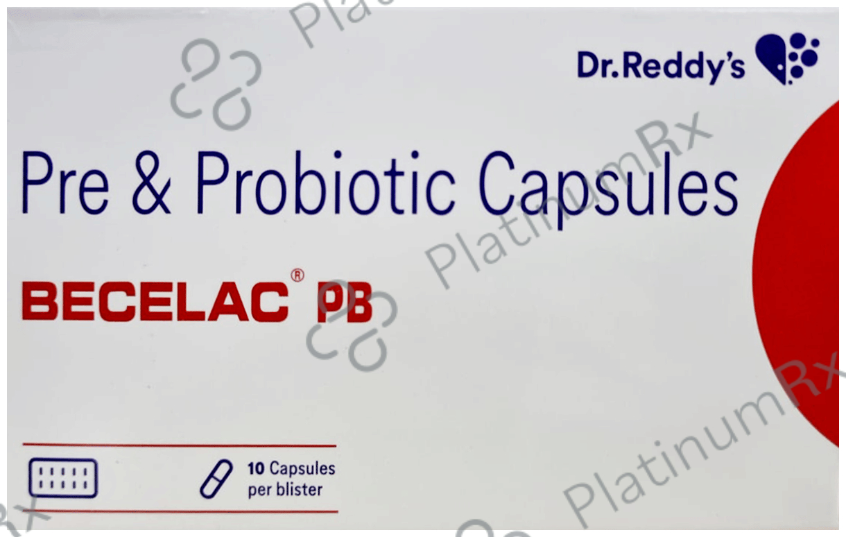 Becelac PB Capsule 10s: View Uses, Side Effects, Price and Substitute ...
