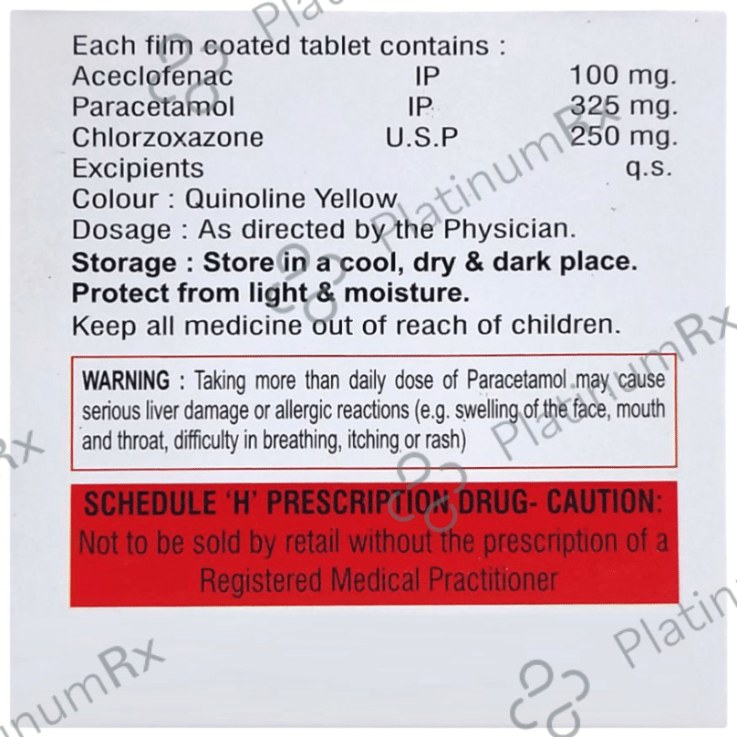 Buy Aceflip MR Online: Uses, Side Effects, Price and Substitutes