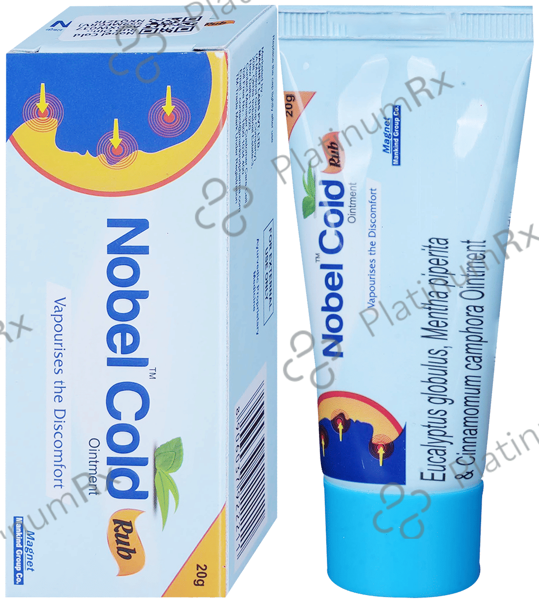 Nobel Cold Rub Ointment 20gm: View Uses, Side Effects, Price and ...