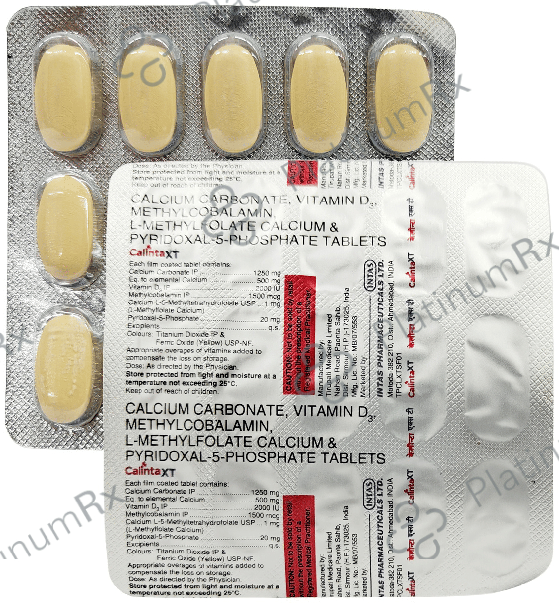 Calinta XT Tablet 15s: View Uses, Side Effects, Price and Substitute ...