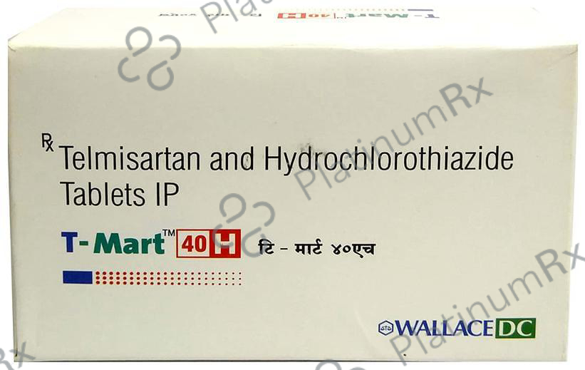 T Mart R T Mart 40/12.5mg H Tablet 15s: View Uses, Side Effects, Price and ...
