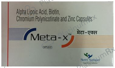 Meta-X Capsule – Uses, Price, Side Effects | PlatinumRx