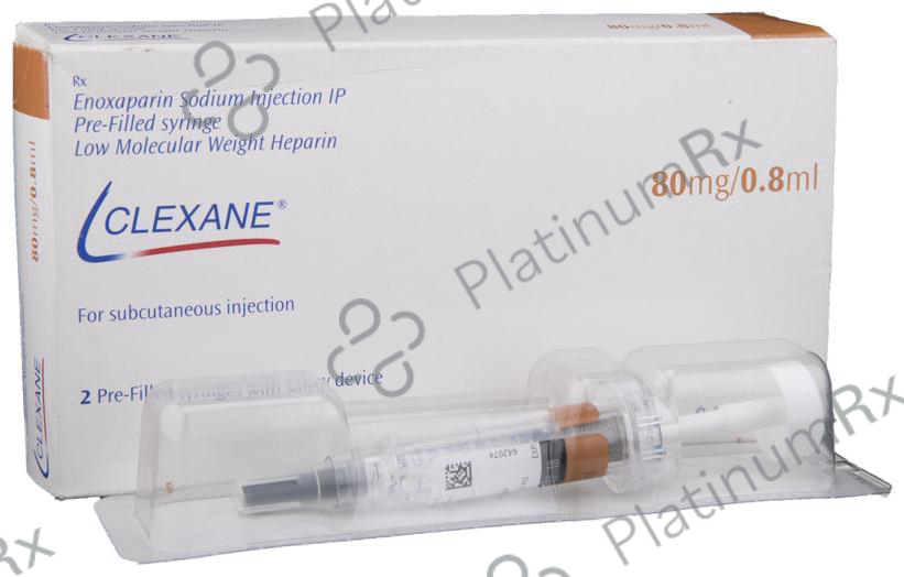 Buy Clexane 80mg Injection 1s Online: Uses, Side Effects and Price ...