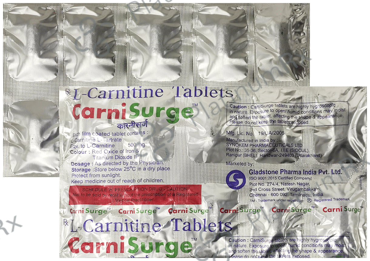 Carnisurge Tablet 10s: Uses, Side Effects, Price & Substitutes
