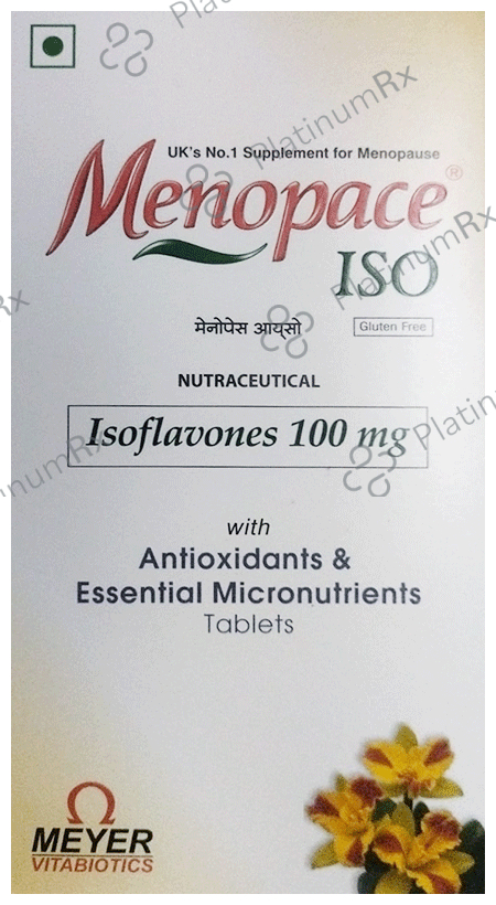 Menopace ISO Tablet 30s: View Uses, Side Effects, Price and Substitute ...