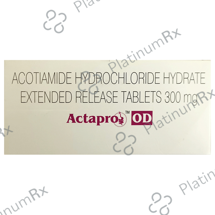 Actapro OD 300mg Tablet 10s: View Uses, Side Effects, Price and ...