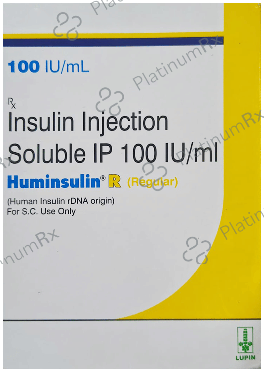 Huminsulin R (100 IU/ml) (1*3ml Refill Cartridge / Injection): View ...