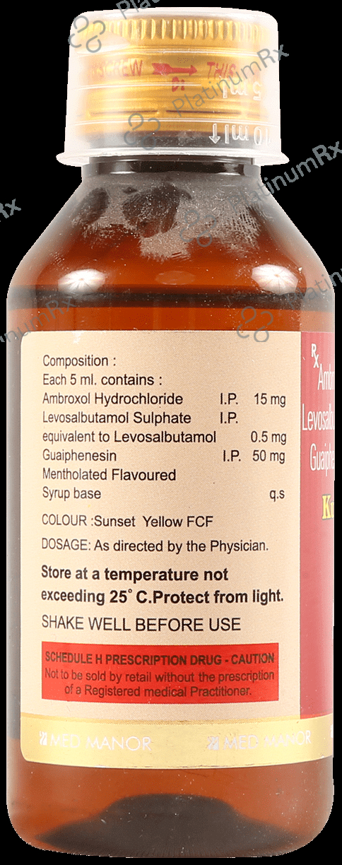 Kufril LS Syrup 100ml: View Uses, Side Effects, Price and Substitute ...
