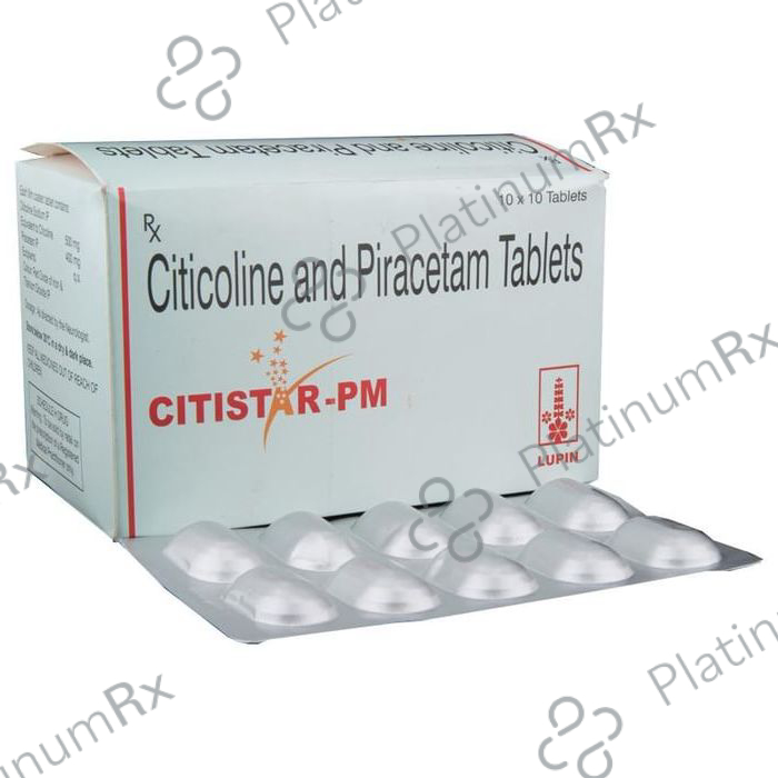 Citistar Injection Citistar PM 500/400mg Tablet 10s | Uses, Price & Substitutes