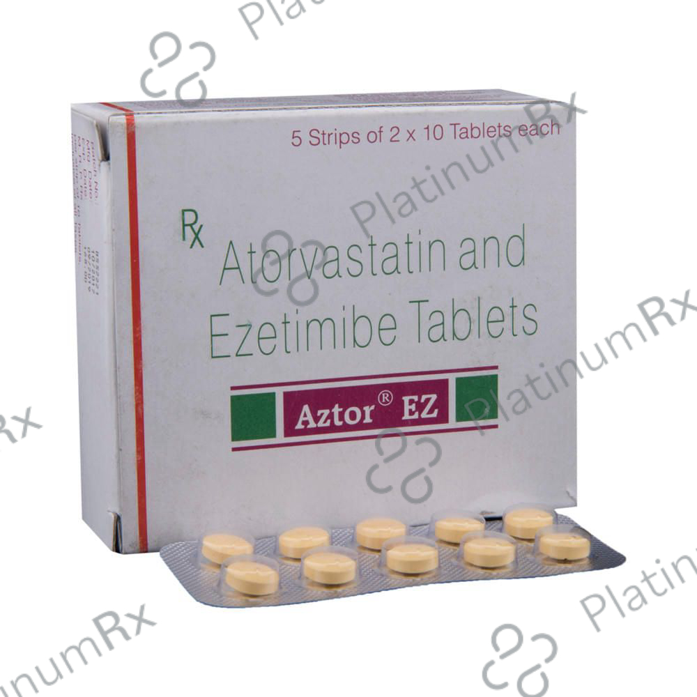 Aztor EZ 40/10mg Tablet 10s: View Uses, Side Effects, Price and ...