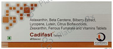 Cadifast Tablet 10s Uses, Side Effects, Price and Substitutes | PlatinumRx