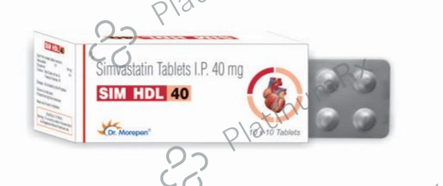SIM HDL 40 Tablet 10s | Uses, Price & Dosage