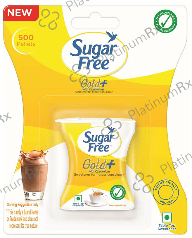 Buy Sugar Free Gold Plus Low Calorie Aspartame Sweetener Pellets 500s ...