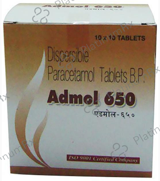 Admol 650mg Tablet 10s: View Uses, Side Effects, Price and Substitute ...