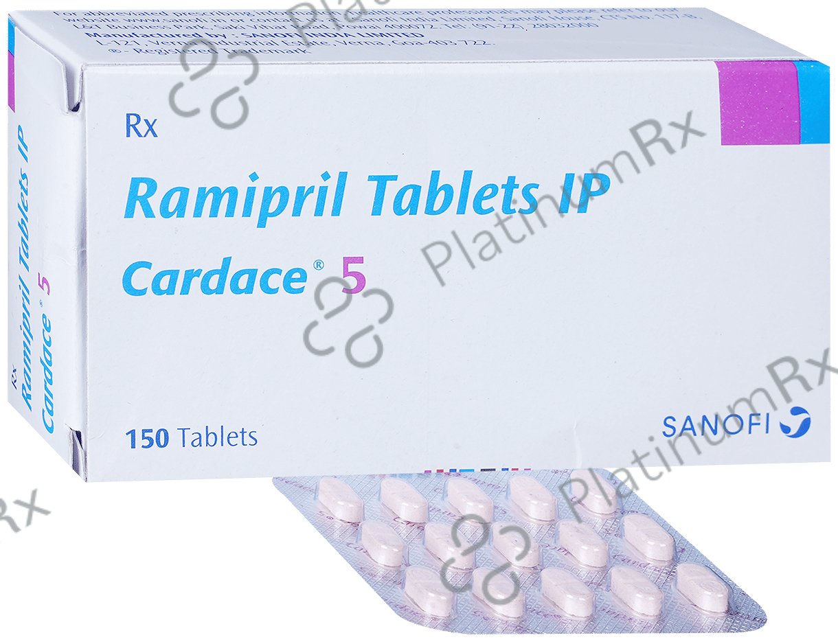 Cardace 5mg Tablet 15s: View Uses, Side Effects, Price and Substitute ...