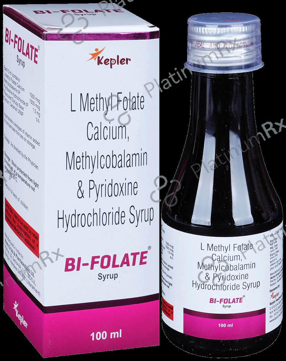 Buy BI Folate Syrup 100ml Online: Uses, Side Effects and Price | PlatinumRx