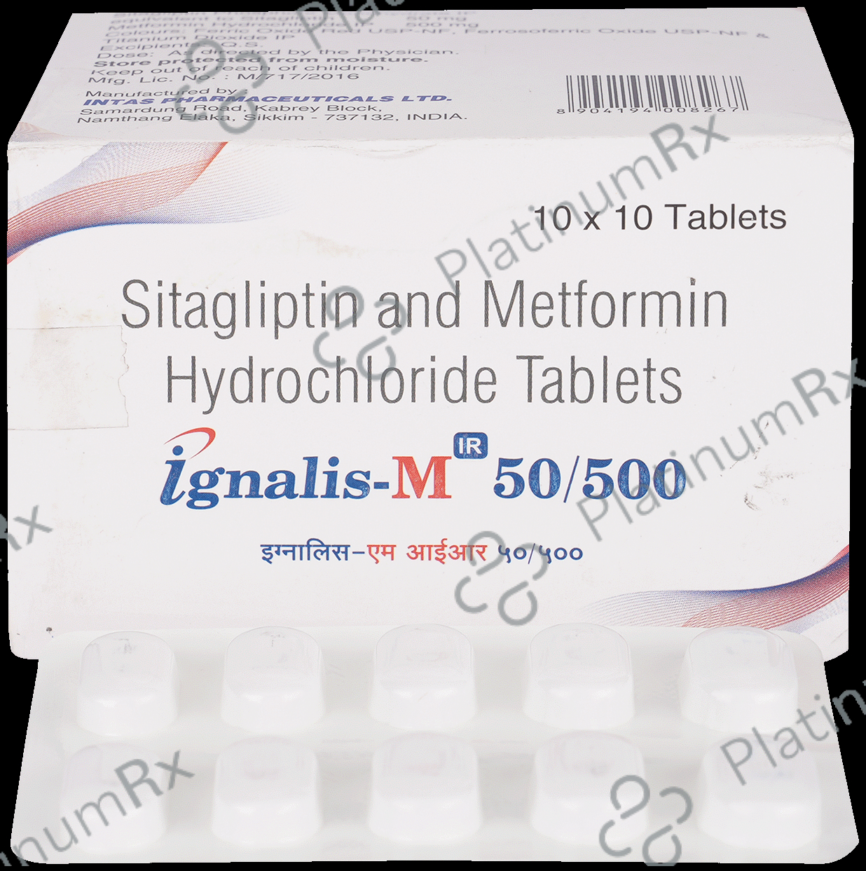 Ignalis Ignalis-M IR 50/500 Tablet: View Uses, Side Effects, Price and ...
