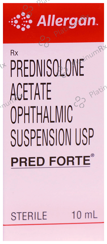 Pred Forte Eye Suspension 10ml: View Uses, Side Effects, Price and ...