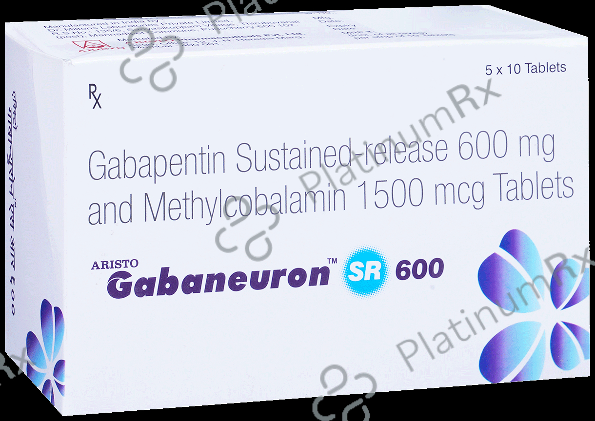 Gabaneuron Mp Buy Gabaneuron 600mg/1500mcg Tablet SR 10s Online: Uses, Side Effects ...
