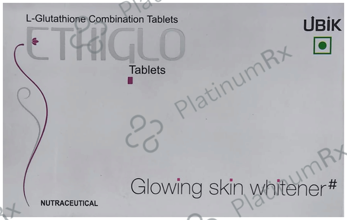 ethiglow glutathione Ethiglo Tablet 10s: Uses, Side Effects, Price & Substitutes Frontiers | The effect Australian Skincare No. of Tablets:30 Tablets