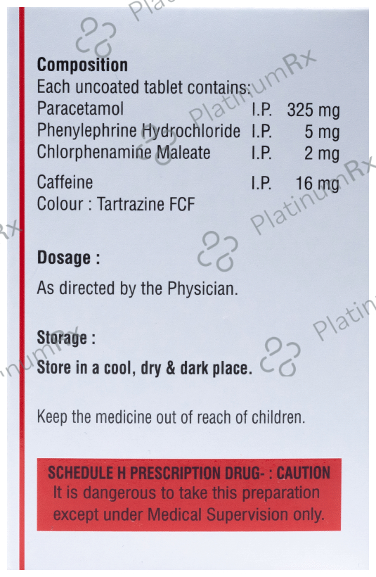 Fixit Tablet Rego Kold Fix Tablet 10s: View Uses, Side Effects, Price and Substitute ...