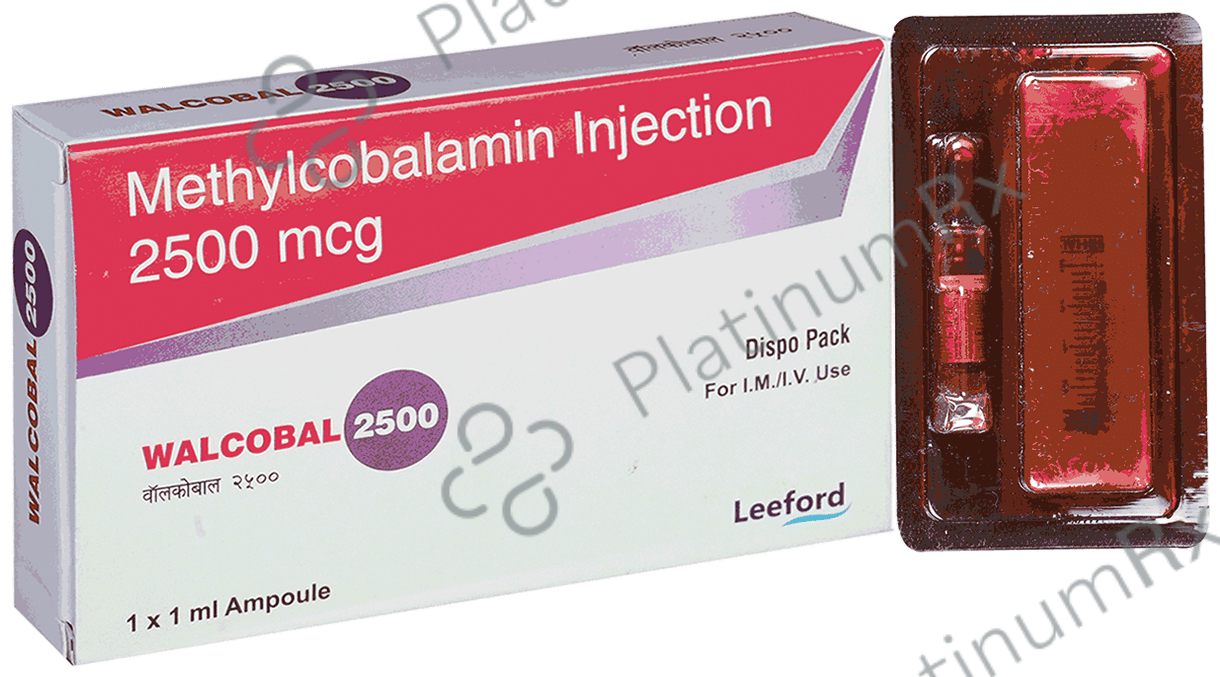 Vita B12 2500mcg Injection 1ml: View Uses, Side Effects, Price and Substitute