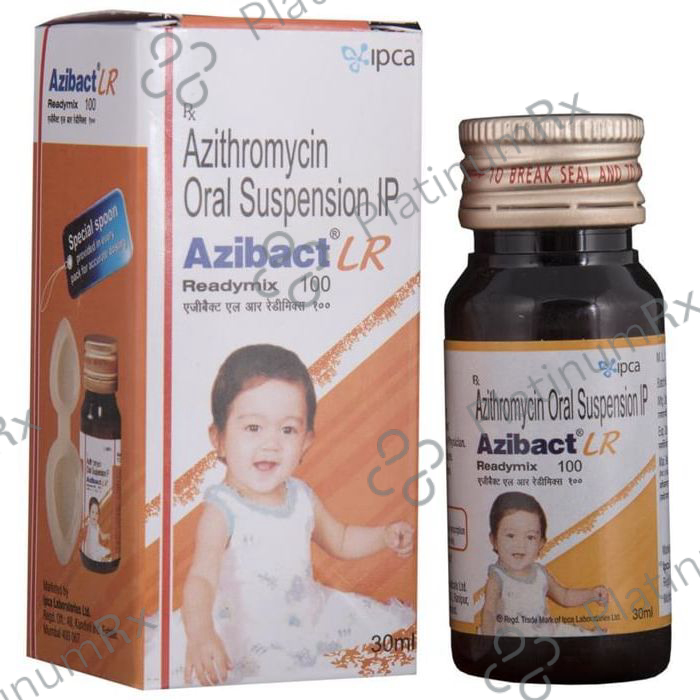 Azibact LR 100mg Readymix Oral Suspension 30ml: View Uses, Side Effects ...