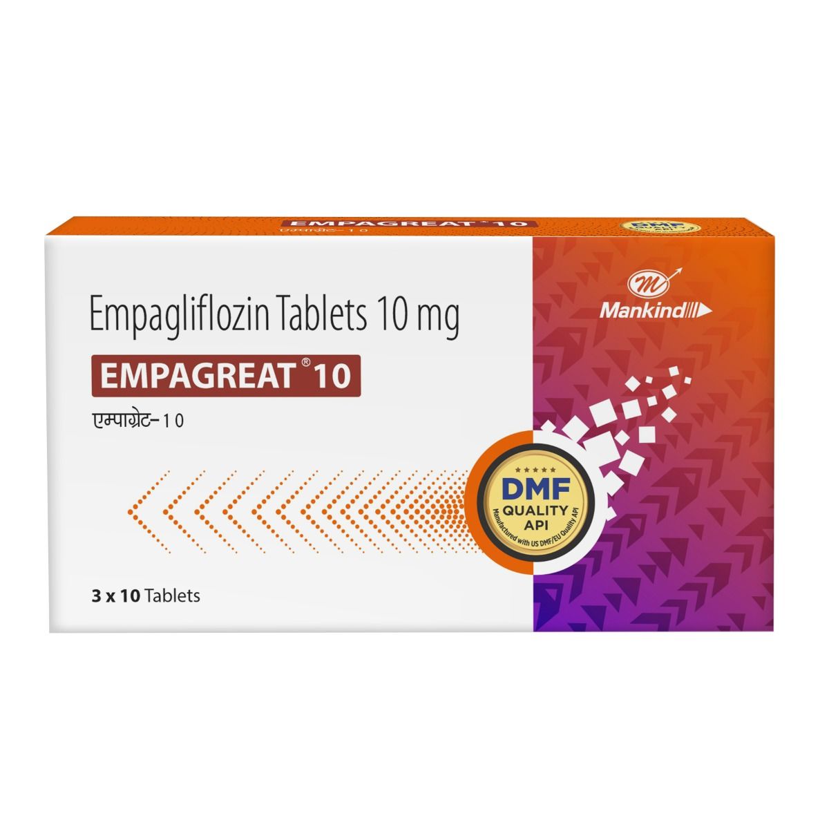 Empagrace 10mg Tablet 10s