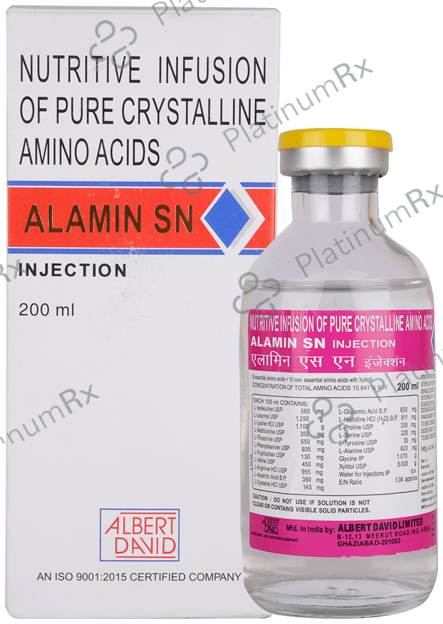 Buy Alamin SN Infusion 200ml Online: Uses, Side Effects and Price ...
