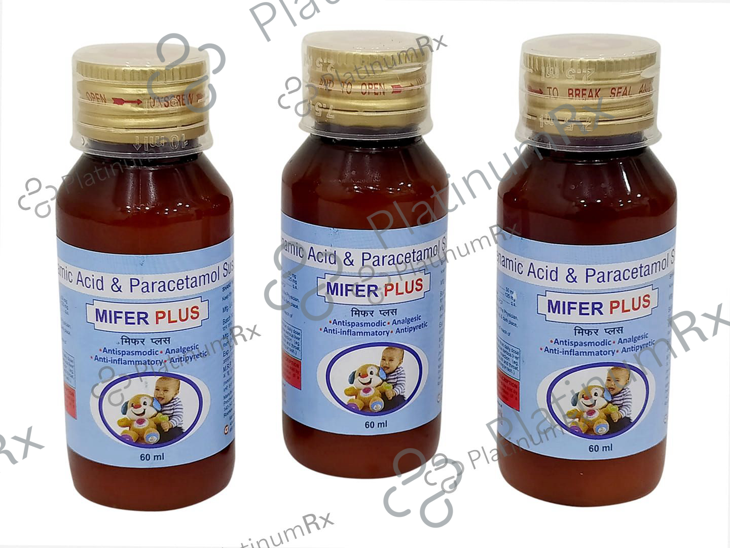 Mifer Plus 50/125mg Oral Suspension 60ml: View Uses, Side Effects ...