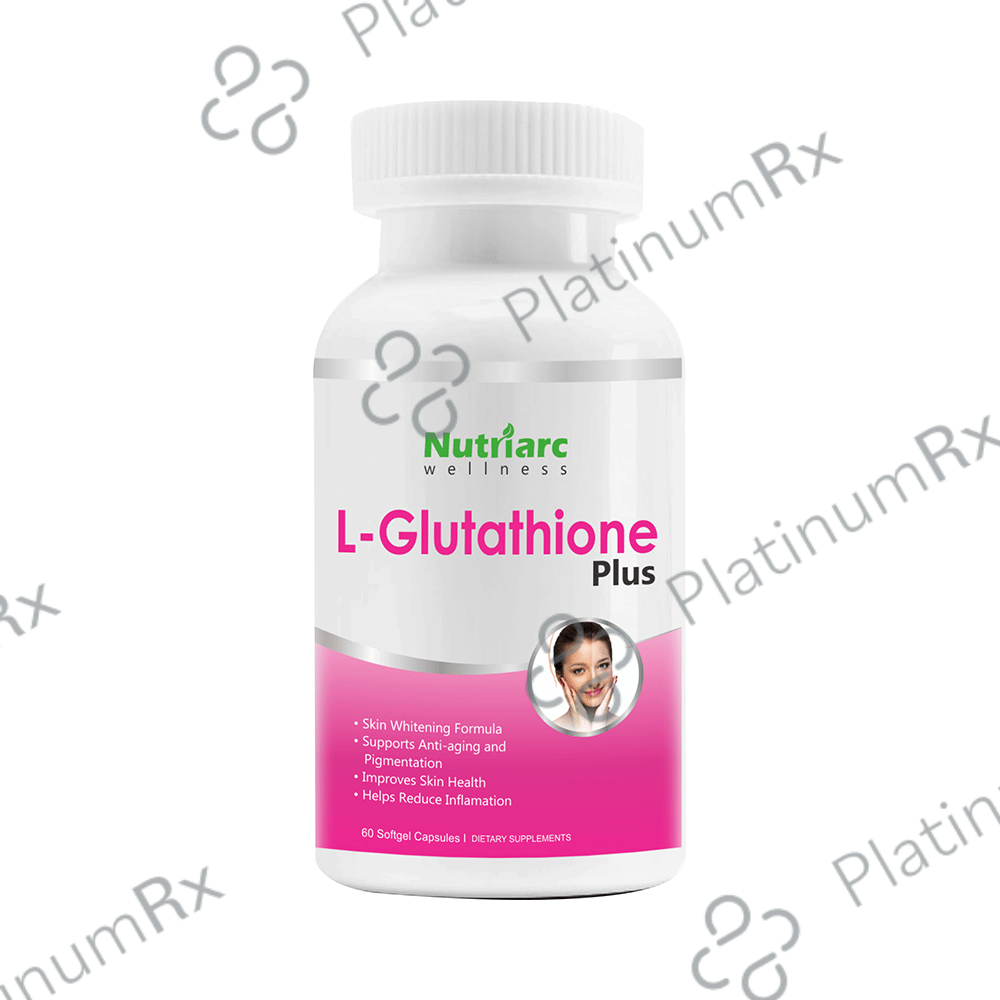 Nutriarc Wellness L-Glutathione Plus Softgel Capsule: View Uses, Side Effects, Price and Substitute