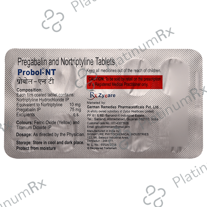 Probol-NT Tablet – Uses, Price, Side Effects PlatinumRx