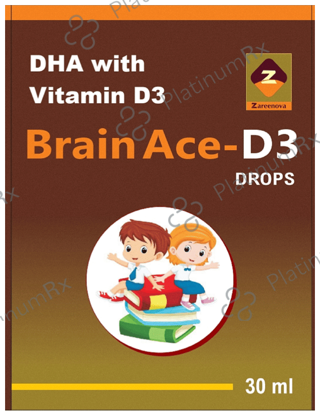 Brain Ace D3 Oral Drops 30ml: View Uses, Side Effects, Price and ...