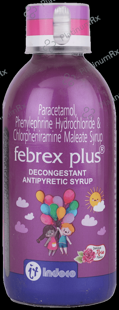 Febrex Api Febrex Plus Syrup 100ml: View Uses, Side Effects, Price and Substitute ...