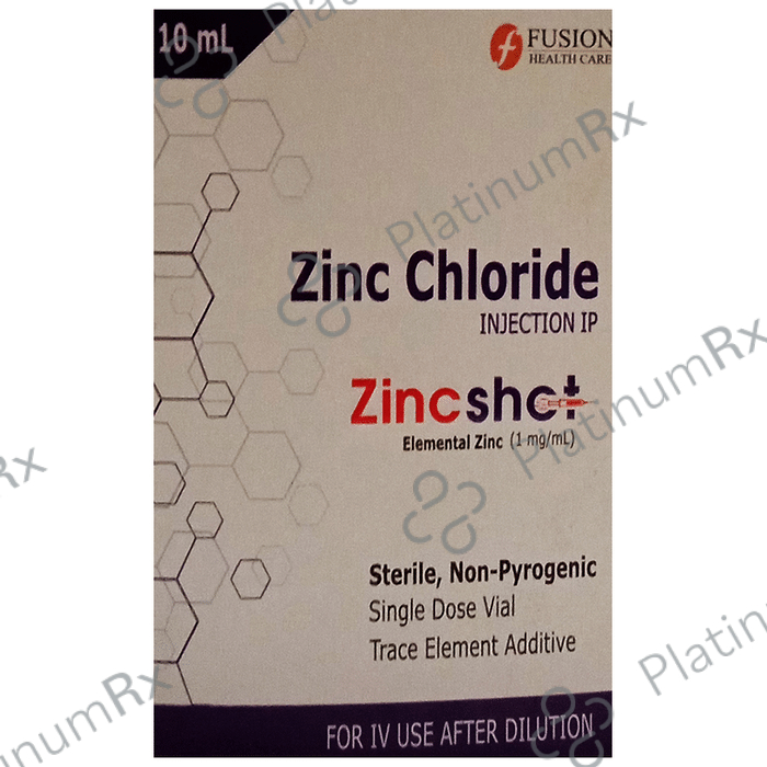 Zinc Injection Zincshot Injection 10ml: View Uses, Side Effects, Price and Substitute ...