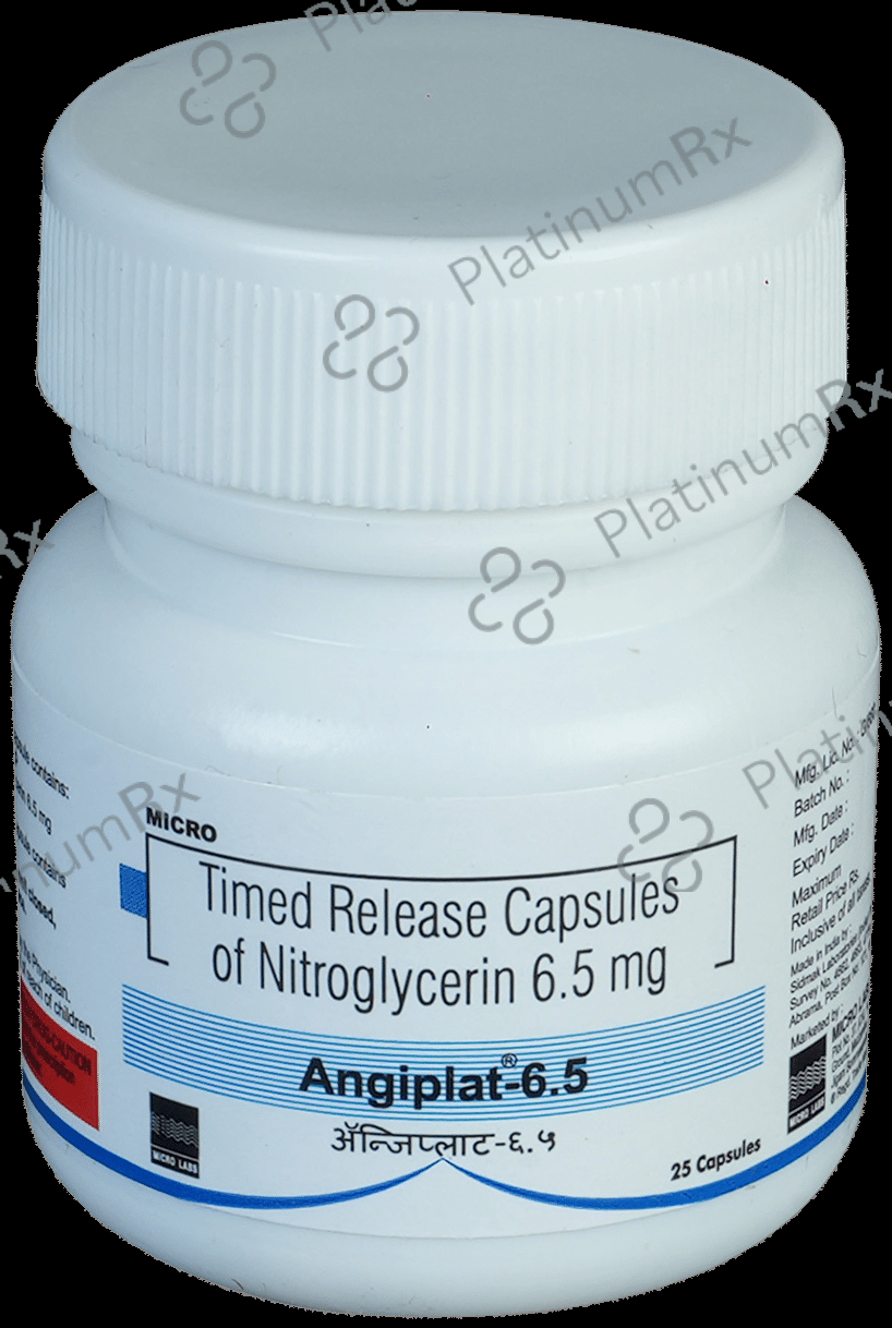Angiplat 6.5mg – Uses, Price, Side Effects | PlatinumRx