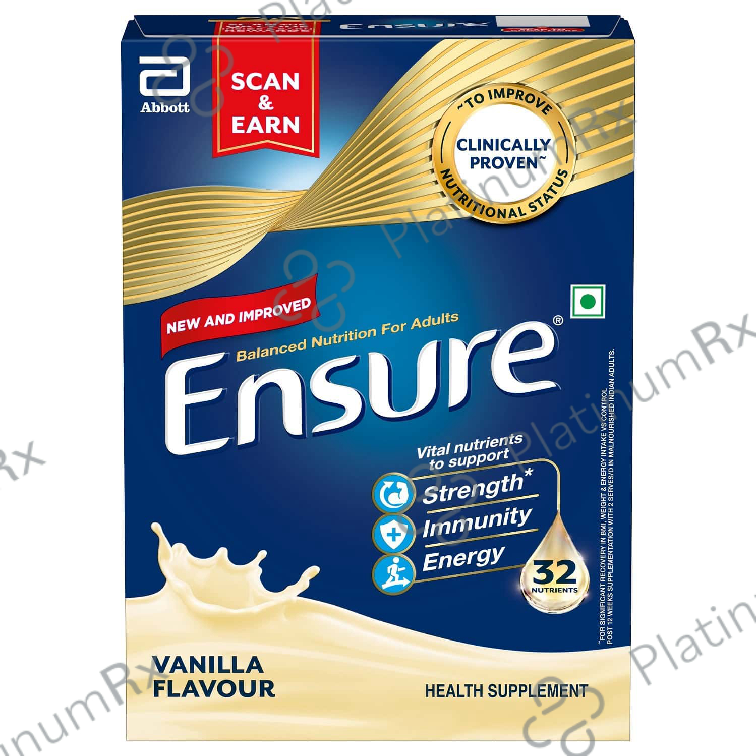 Ensure Rx Samples Buy Ensure Vanilla Flavour Refill Powder 375gm Online: Uses, Side ...