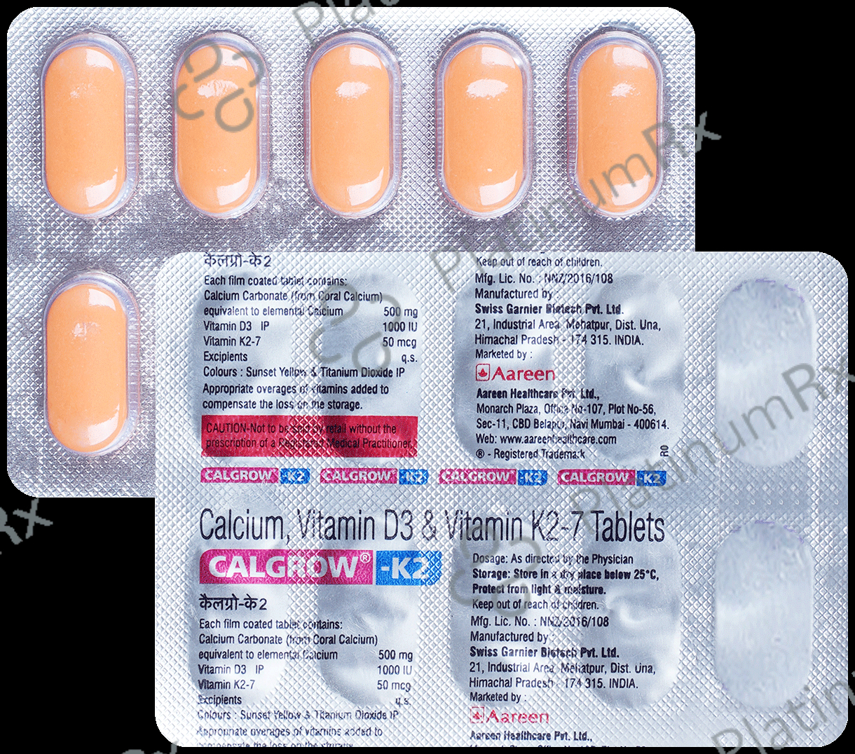 Calgrow K2 Tablet 10s: View Uses, Side Effects, Price and Substitute ...