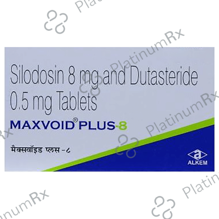 Maxvoid Plus 0.5/8mg Tablet 15s: View Uses, Side Effects, Price and ...