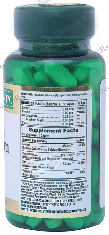 Nature's Bounty – Uses, Price, Side Effects | PlatinumRx