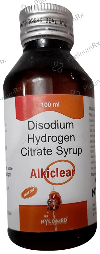 Aliclear Alkiclear 1.53gm Syrup 100ml: View Uses, Side Effects, Price and ...
