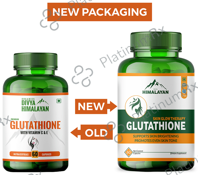 Divya Himalayan L Glutathione 500mg Capsule 60s: View Uses, Side Effects, Price and Substitute