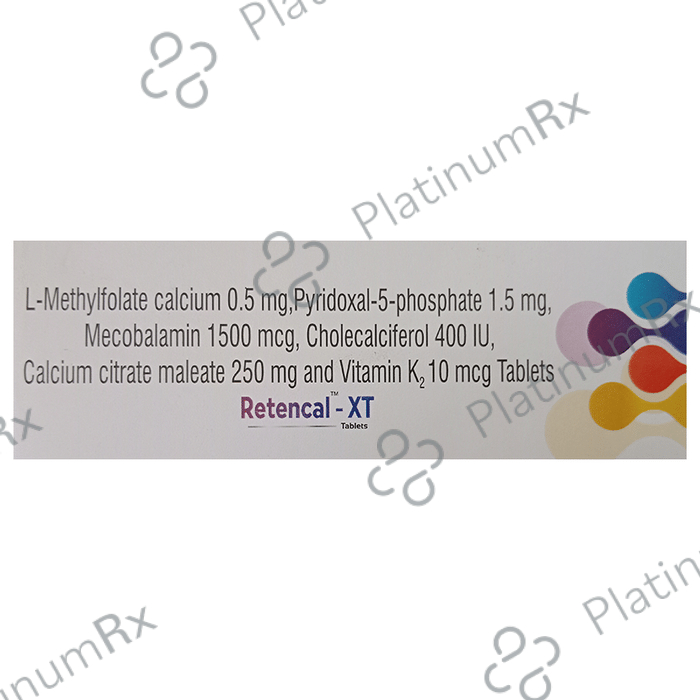 Retencal-Xt Tablet: View Uses, Side Effects, Price and Substitute ...