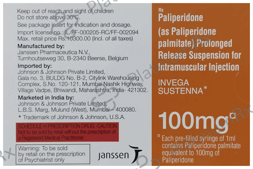 How To Inject Invega Buy Invega Sustenna 100mg Injection 1ml Online: Uses, Side Effects and ...