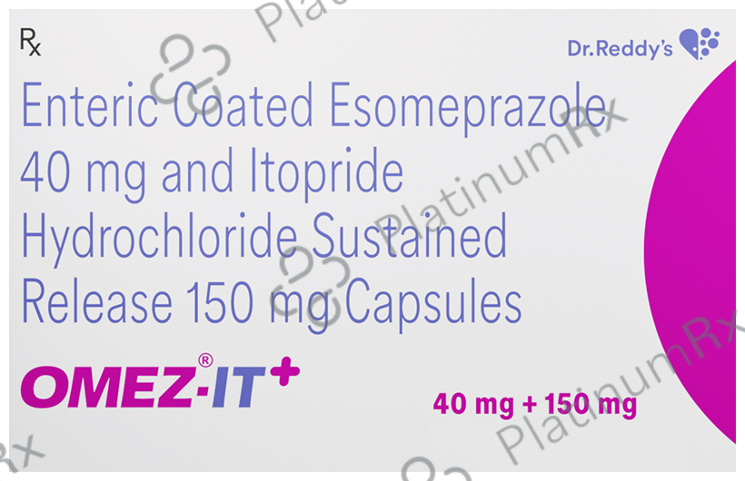 Omez IT+ 40/150mg Capsule 10s: View Uses, Side Effects, Price and ...