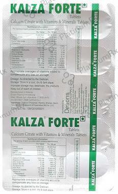 Kalza Forte Tablet – Uses, Price, Side Effects | PlatinumRx