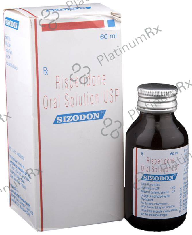 Sizodon 1mg Oral Solution 60ml - Save 18% on Substitute Medicine