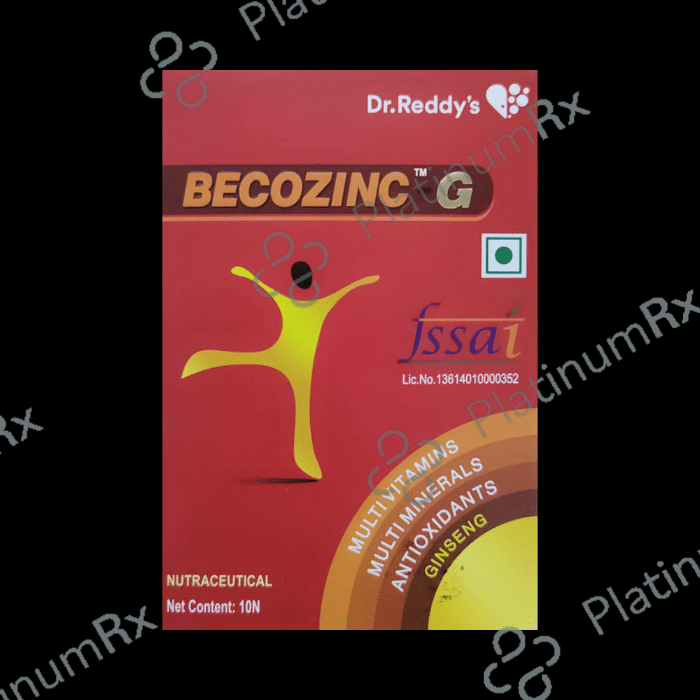 Buy Becozinc G Capsule 10s Online: Uses, Side Effects and Price ...