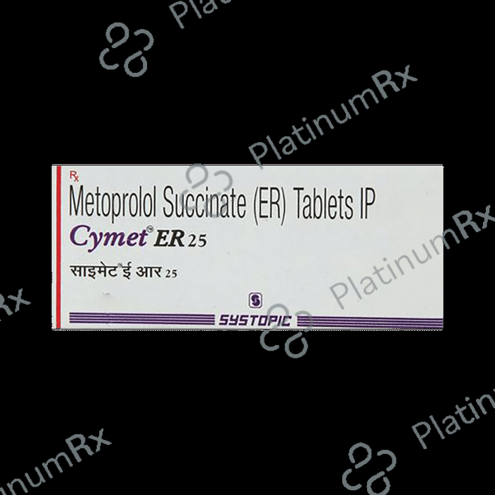 Cymet ER 25mg Tablet 10s: View Uses, Side Effects, Price and Substitute ...