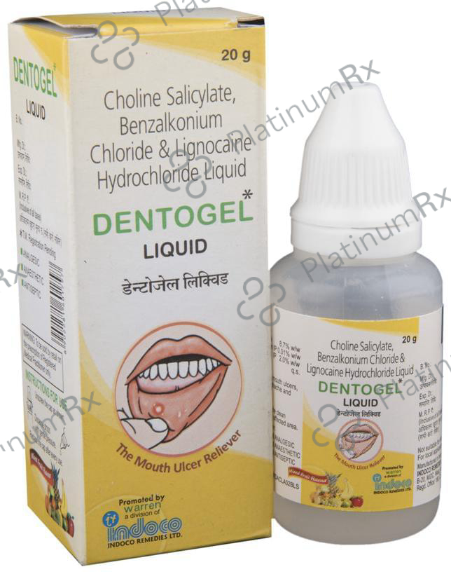Dentogen DentoDental Gel Liquid 20gm: View Uses, Side Effects, Price and ...